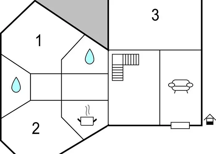 アパート Cormorano 2 オルベテッロ